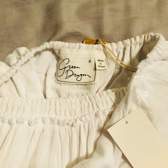 NWT white beach dress  - Picture 5 of 8